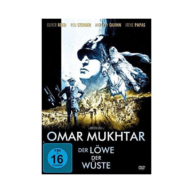 Omar Mukhtar - Der Löwe der Wüste - Anthony Quinn  DVD/NEU/OVP