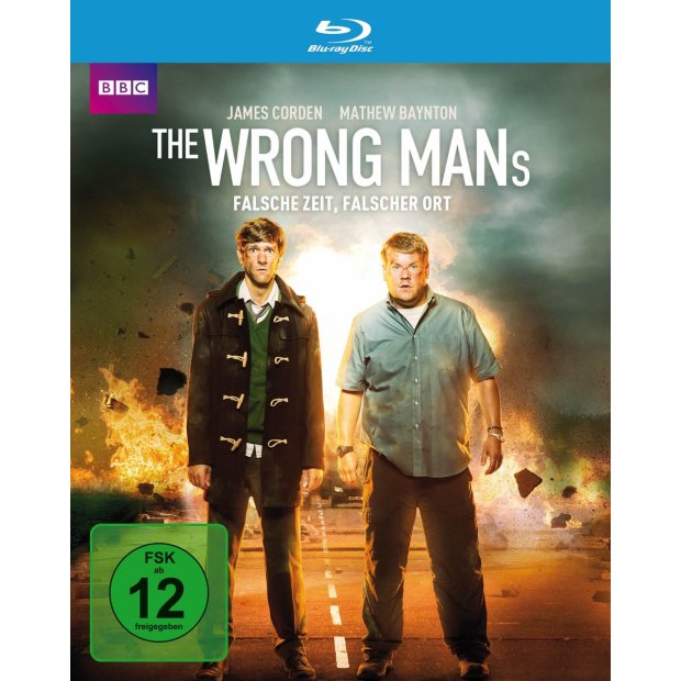 The Wrong Mans - Falsche Zeit, falscher Ort - BBC  Blu-ray/NEU/OVP