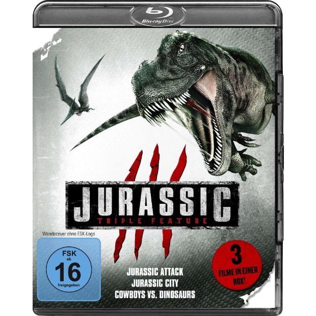 Jurassic Triple Feature - 3 Filme in 1 Box  3 Blu-rays/NEU/OVP