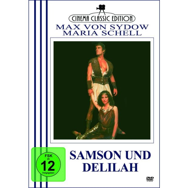 Samson & Delilah - Max von Sydow - Cinema Classic DVD/NEU/OVP