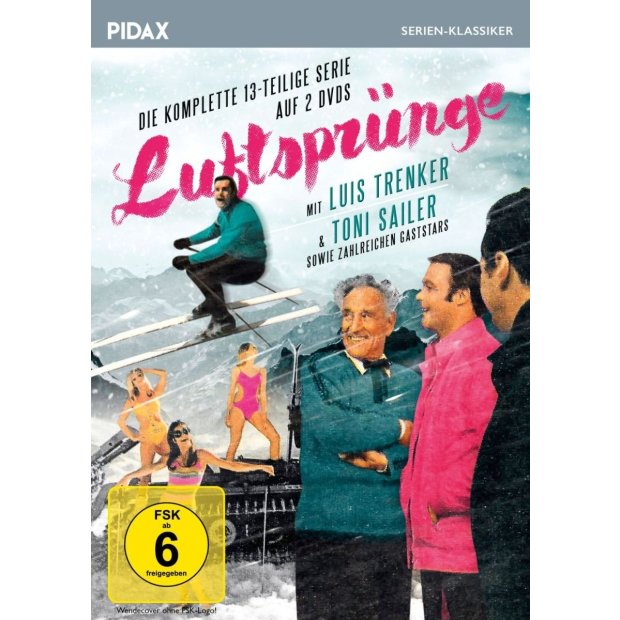 Luftsprünge - 13-teilige Kultserie - Luis Trenker [Pidax]  2 DVDs/NEU/OVP
