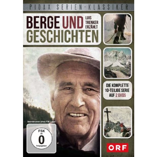 Berge und Geschichten - Luis Trenker erzählt (Pidax Klassiker)  2 DVDs/NEU/OVP