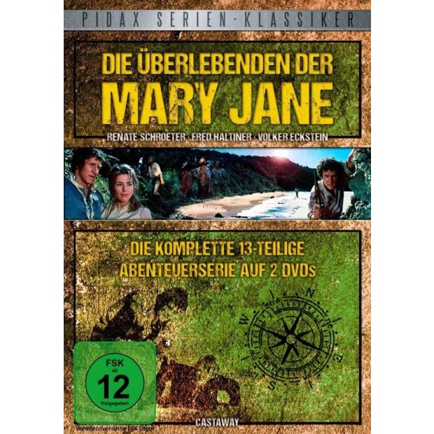 Die Überlebenden der Mary Jane - 13teilige Pidax Serie  2 DVDs/NEU/OVP