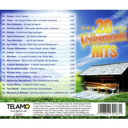 20 Volksmusik Hits - Heino  Hansi Hinterseer   CD/NEU/OVP