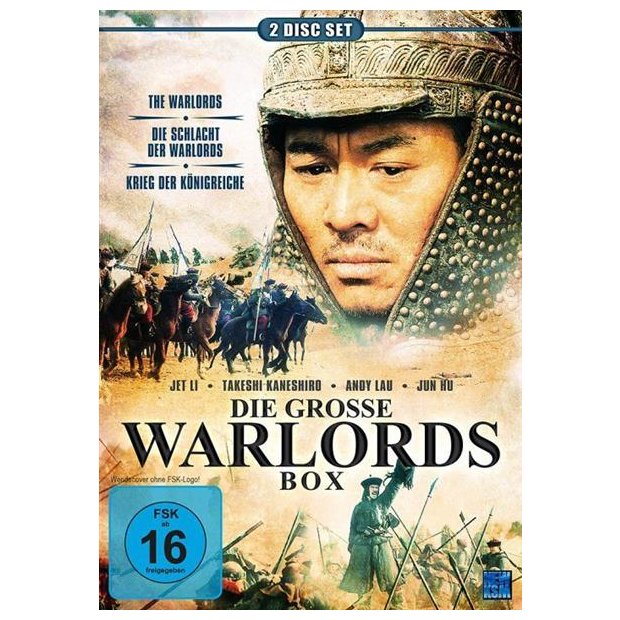 Die grosse Warlords Box - 3 Filme  DVD/NEU/OVP