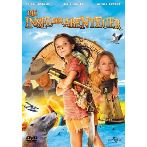 Die Insel der Abenteuer - Abigail Breslin  Gerard Butler  DVD/NEU/OVP