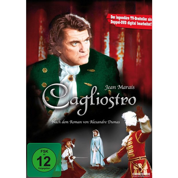 Cagliostro - nach Alexandre Dumas - TV Vierteiler -  2 DVD  *HIT*