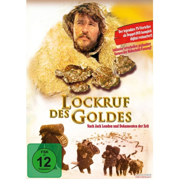 Lockruf des Goldes - Jack London - TV Vierteiler Digipack - 2 DVDs *HIT*