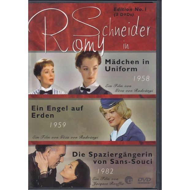 Romy Schneider Edition No 1 - 3 Filme 3 DVDs *HIT*  Neuwertig