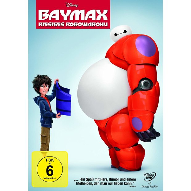 Baymax - Riesiges Robowabohu - Disney  DVD/NEU/OVP