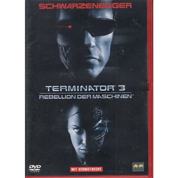 Terminator 3: Rebellion der Maschinen - A. Schwarzenegger  DVD  *HIT*