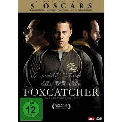 Foxcatcher - Steve Carell  Channing Tatum    DVD/NEU/OVP