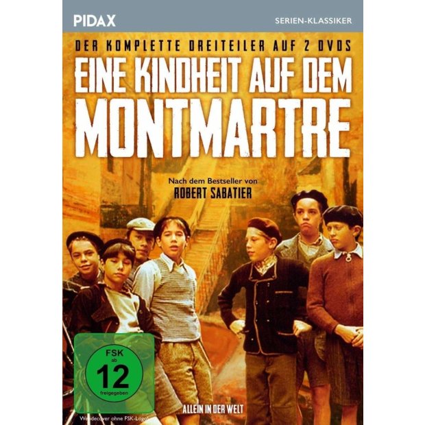 Eine Kindheit auf dem Montmartre - Pidax Dreiteiler [2 DVDs] NEU/OVP