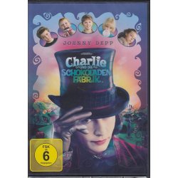 Charlie und die Schokoladenfabrik - Johnny Depp  DVD/NEU/OVP