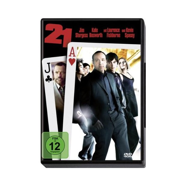 21 - Casinokrimi Kevin Spacey  Jim Sturgess  DVD/NEU/OVP