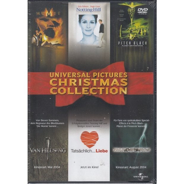 Universal Pictures Christmas Edition - 3 Filme Mumie Pitch Black 3 DVDs/NEU/OVP
