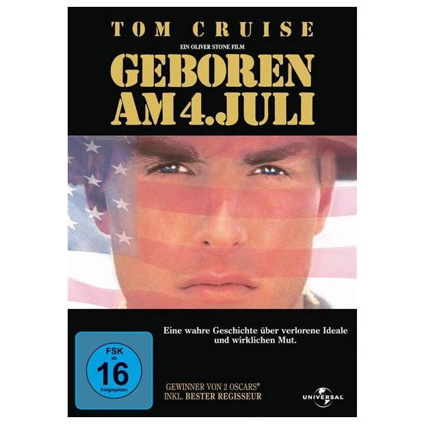 Geboren am 4. Juli  - Tom Cruise  DVD/NEU/OVP