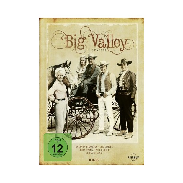 Big Valley - 2. Staffel - 8 DVDs/NEU/OVP