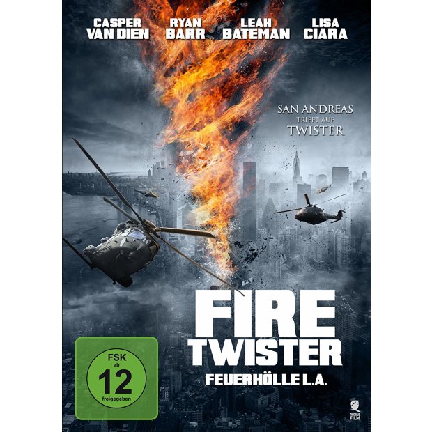 Fire Twister - Feuerhölle L.A. - Casper van Dien - DVD/NEU/OVP