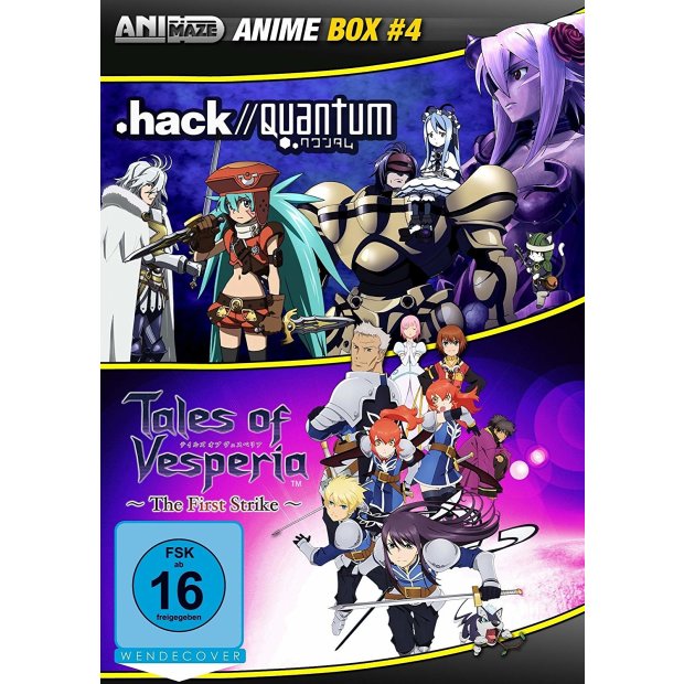 Anime Box 4 - hack//Quantum & Tales of Vesperia - 2 DVDs/NEU/OVP