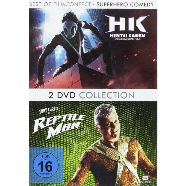 HK: Hentai Kamen / The Reptile - 2 Filme -. [2 DVDs] NEU/OVP
