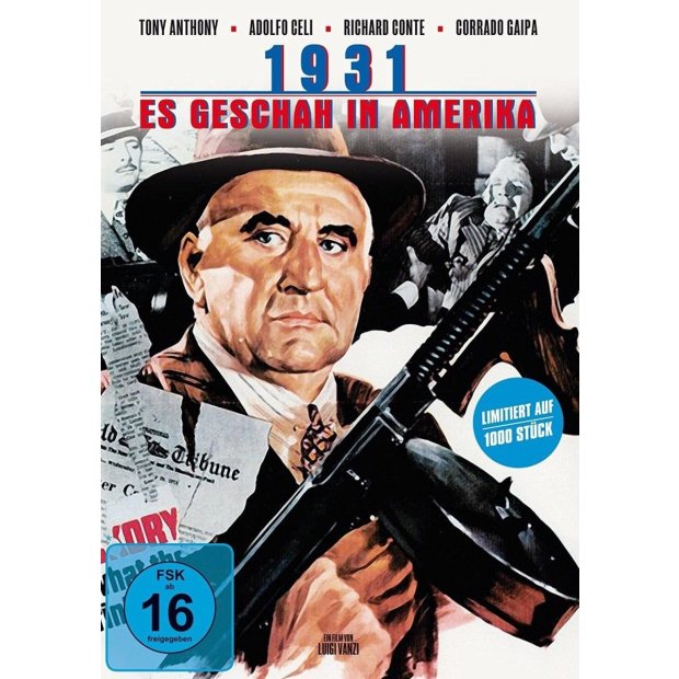 1931 - Es geschah in Amerika [Limited Edition]  DVD/NEU/OVP