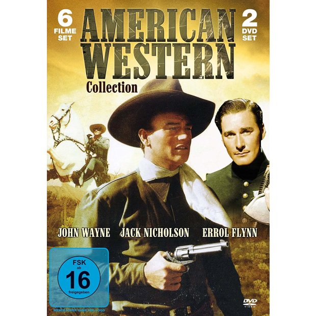 American Western Collection - John Wayne - 6 Filme - 2 DVDs/NEU/OVP