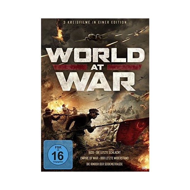 World at War Box - 3 Kriegsfilme  [3 DVDs] NEU/OVP