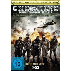 Kriegsfilm Box - Edition 2 - 6 Filme [2 DVDs] NEU/OVP