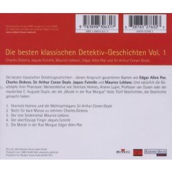 Die besten klassischen Detektivgeschichten Vol. 1  4 CDs/NEU/OVP