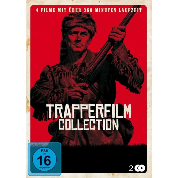 Trapperfilm Collection (4 Filme-Box)  2 DVDs/NEU/OVP