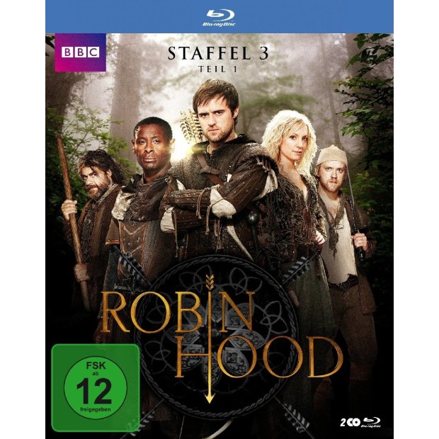 Robin Hood - Staffel 3, Teil 1 - BBC  [2 Blurays] NEU/OVP