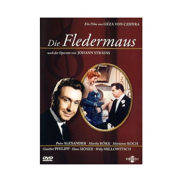 Die Fledermaus - Peter Alexander  Hans Moser  DVD/NEU/OVP
