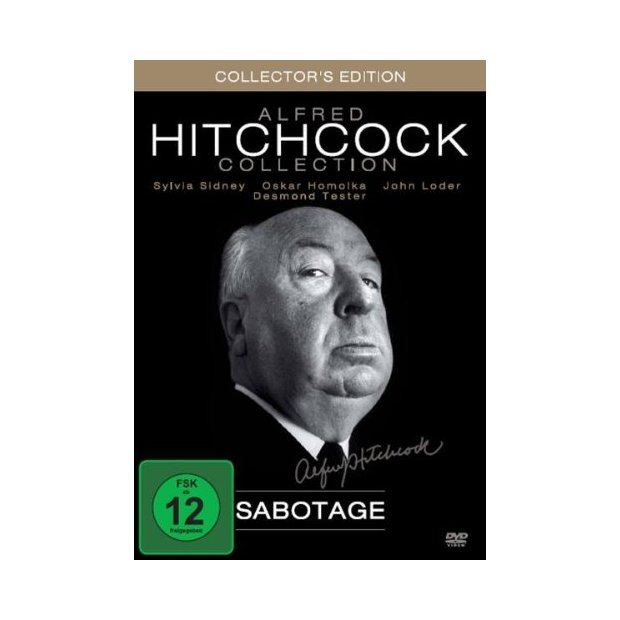 Alfred Hitchcock: Sabotage Cover2   DVD/NEU/OVP