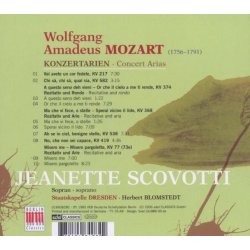 Jeanette Scovotti - Mozart Konzertarien  CD/NEU/OVP