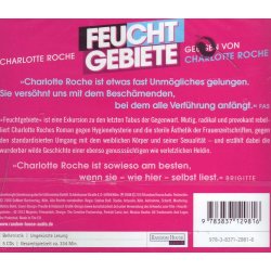 Feuchtgebiete - gelesen von Charlotte Roche - Hörbuch 5 CDs/NEU/OVP