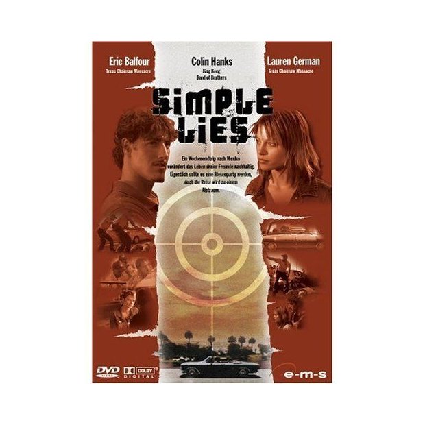 Simple Lies - Eric Balfour DVD/NEU/OVP