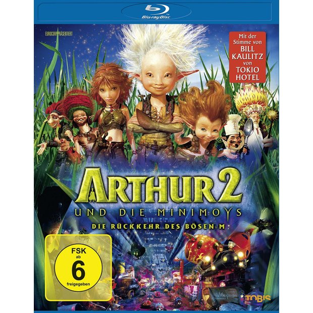 Arthur und die Minimoys 2 - Die Rückkehr des bösen M  Blu-ray/NEU/OVP