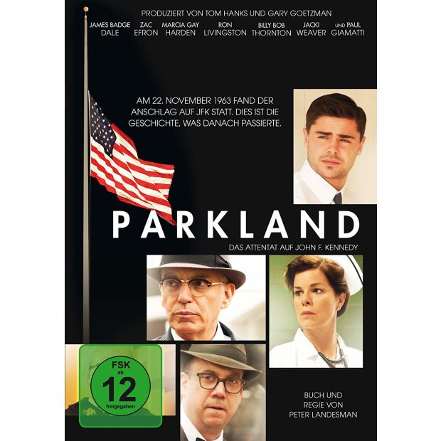 Parkland - Das Attentat auf John F. Kennedy - DVD  *HIT* Neuwertig