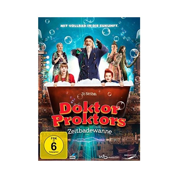 Doktor Proktors Zeitbadewanne - Mit Vollbad in die Zukunft  DVD/NEU/OVP