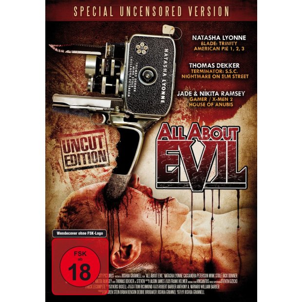 All About Evil - Special Uncensored Version  DVD/NEU/OVP  FSK18