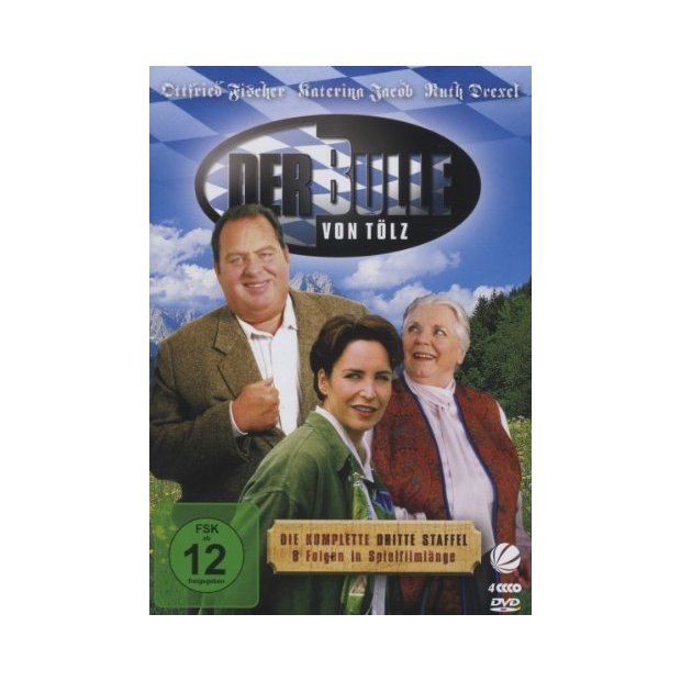 Der Bulle von Tölz - Komplette Staffel 3 - Ottfried Fischer [4 DVDs] NEU/OVP