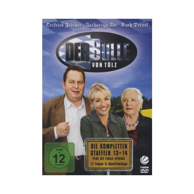 Der Bulle von Tölz - Staffel 13 + 14 - Ottfried Fischer [6 DVDs] NEU/OVP