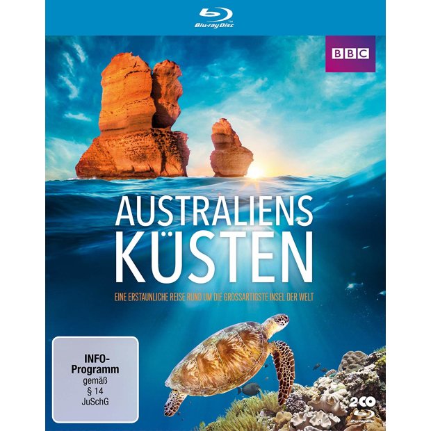 Australiens Küsten - Eine erstaunliche Reise...  2 Blu-rays/NEU/OVP