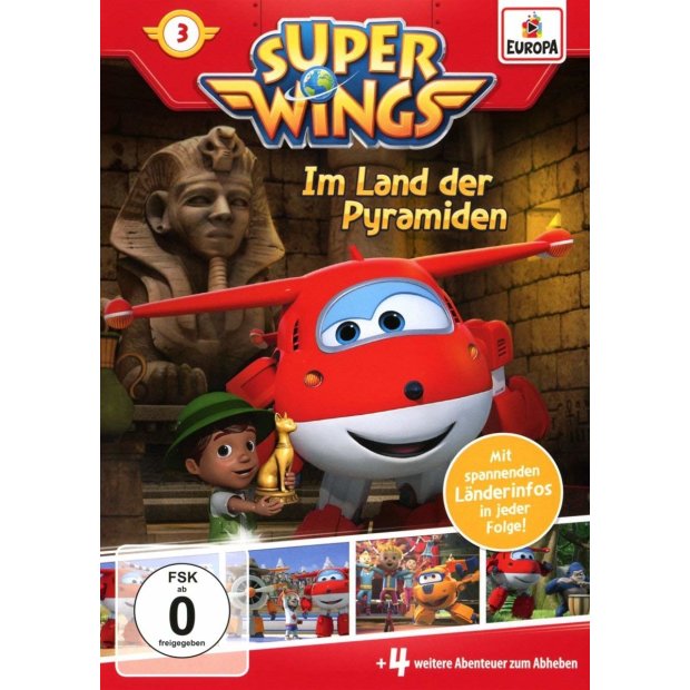 Super Wings 3 - Im Land der Pyramiden  DVD/NEU/OVP