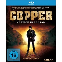 Copper - Justice Is Brutal / Staffel 1  [3 Blurays] NEU/OVP