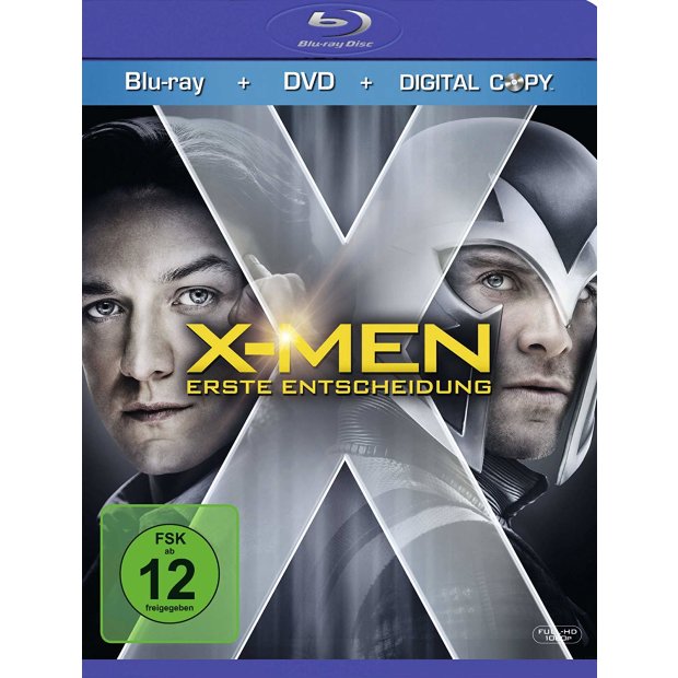 X-Men - Erste Entscheidung (+ DVD + Digital Copy) [Blu-ray] NEU/OVP