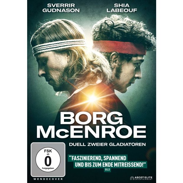 Borg/McEnroe - Duell zweier Gladiatoren - Shia LaBeouf  DVD/NEU/OVP