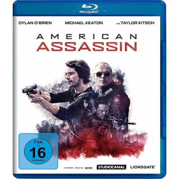 American Assassin - Michael Keaton  Blu-ray/NEU/OVP