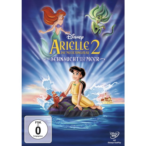 Arielle, die Meerjungfrau 2 - Sehnsucht nach dem Meer - Disney   DVD/NEU/OVP